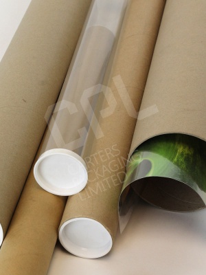 Packaging tubes for posters and blueprints