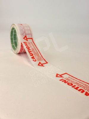 Rolls of Caution Printed Tape