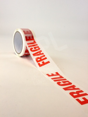 Printed Fragile Tape, Excellent for Packaging Glassware and Expensive Ornaments
