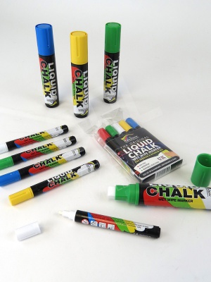 Range of Liquid Chalk Pens
