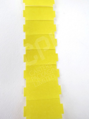 Yellow NOR-D Labels