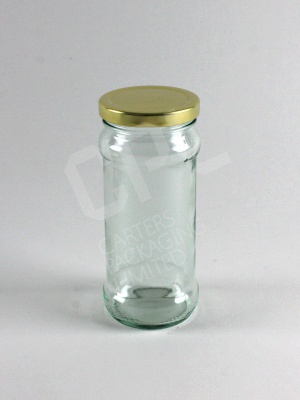 248ml Chutney Jar with Gold lid