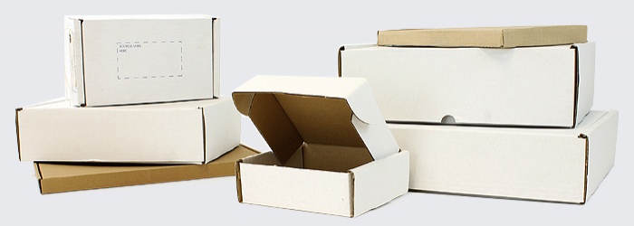 Postal Boxes, PIP Boxes, Module Boxes and Other Cardbaord Packaging for Postal Services