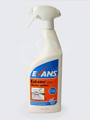 Evans - 750ml Est-eem Cleaner Sanitiser Spray