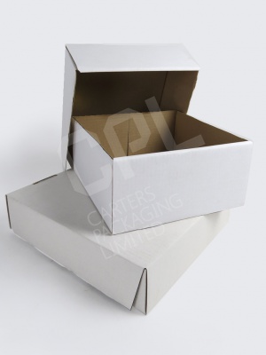 White Corrugated Cardboard Box Packaging