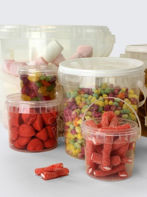Clear Containers with Tamper-Proof Seals