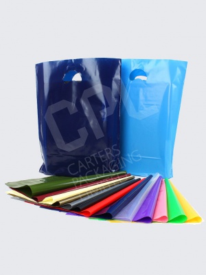 Coloured Plastic Variable Gauge Bags