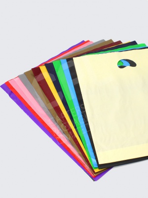 Colourful Selection of Plastic Carrier Bags