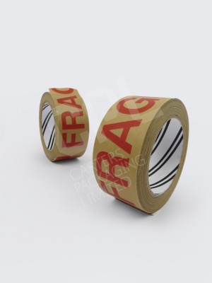 Fragile Paper Printed Tape
