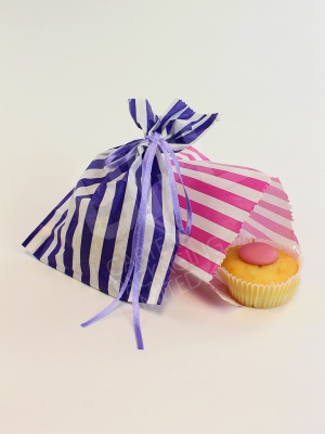 Candy Stripe Paper Sweetie Bags