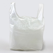 White Vest Carrier Bags | Polythene Shopping Bag