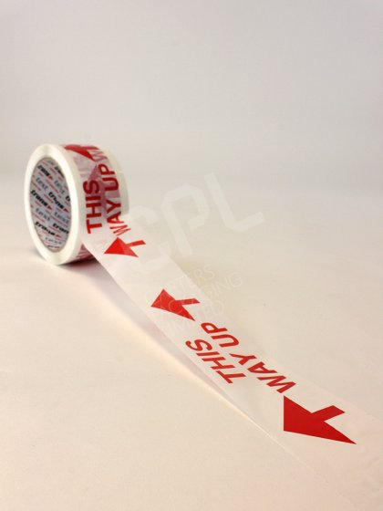 This Way Up Printed Tape