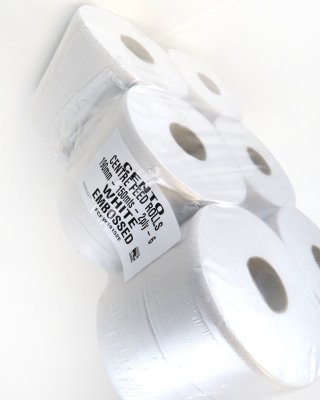 White C/F - 2-ply 200mm x 150m