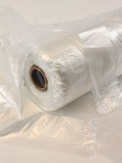 Clear Polythene Knot Bags