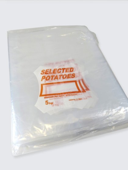 Printed Plastic Potato Bags