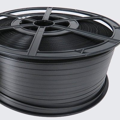 Polypropylene Strapping - Hand, Black 12mm x 1300m