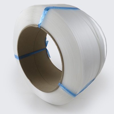 Polypropylene Embossed Strappingg - Machine, White, 12mm x 3000m