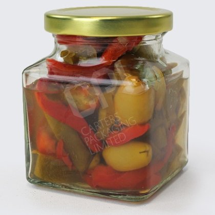 Square Food Jars