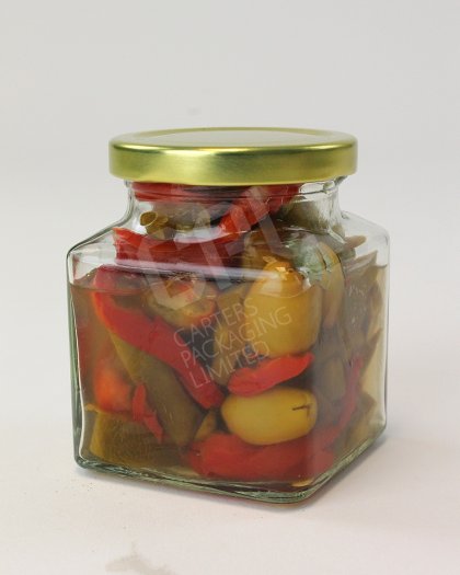 282ml Square Food Jar
