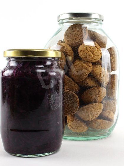 Extra Large Jam and Pickle jars