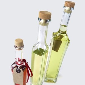 Square Oil Bottles | Corks