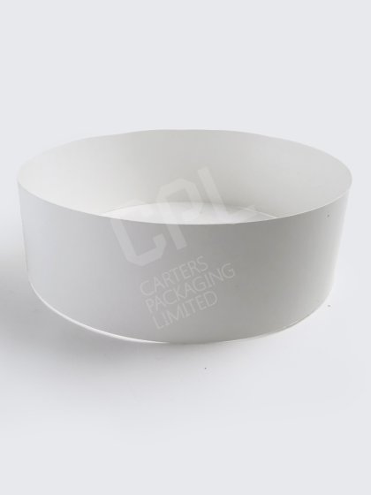 Large White Round Gateau Collars