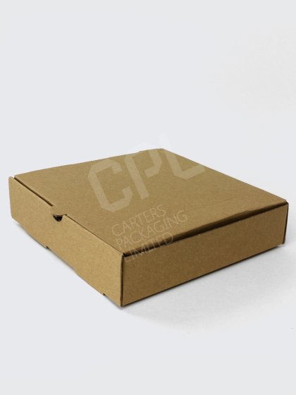 Plain Brown Pizza Boxes