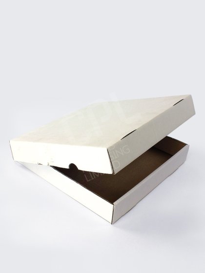 PLain White Pizza Packaging