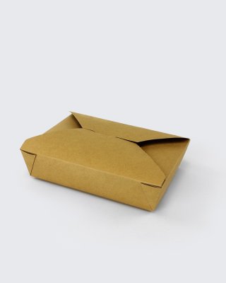 Brown Bio-Box Size 2: 1065ml 195 x 140 x 48mm (Box/280)