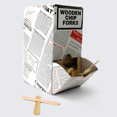 Wooden Chip Forks (1000)