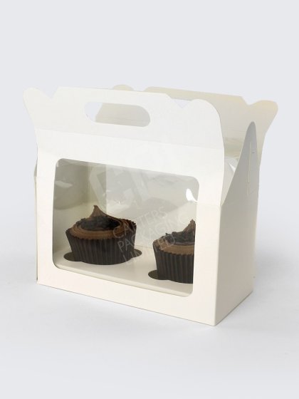 2 Cupcake Window Box