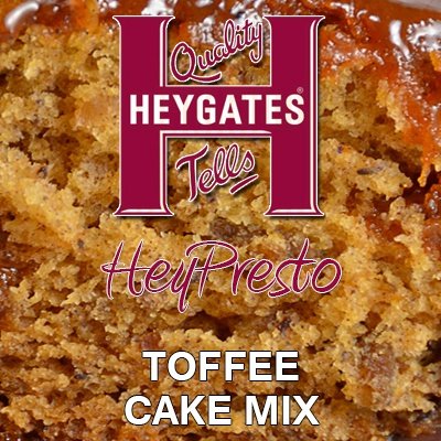 Heygates Flour HeyPresto Toffee Cake Mix (10KG)