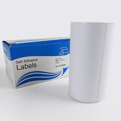 White Self-Adhesive Address Labels 89 x 36mm (250)