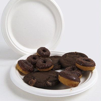 Biodegradable H.D Paper Plate: 7" (125)