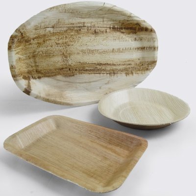 Wooden Square Plate 240 x 240mm (Batch/100)