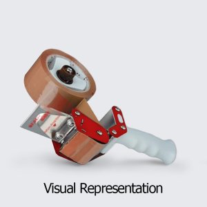 HSD50B - 50mm Heavy Duty Tape Dispenser
