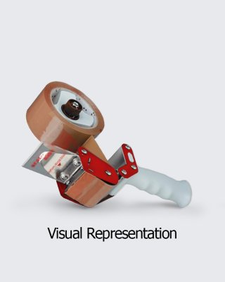 HSD50B - 50mm Heavy Duty Tape Dispenser (each)