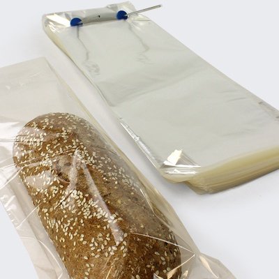 Plain Polyprop Wicketed Bag 150 x 200mm