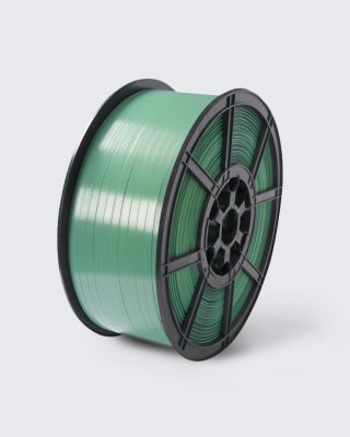 MSPTR1250G - PET Strapping P.Core 12.5mm x 0.55mm x 1250m 270KG BS