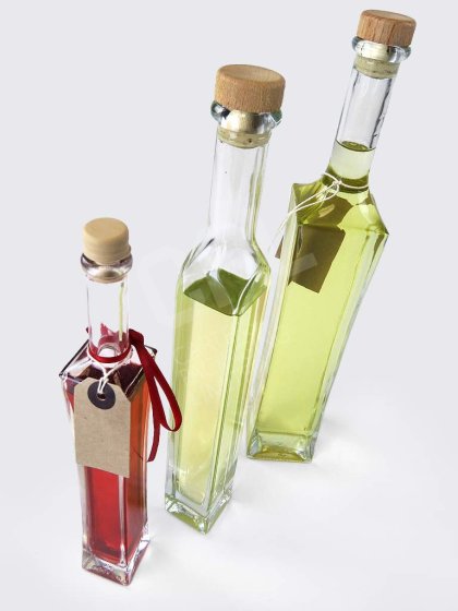 Square Oil Bottles