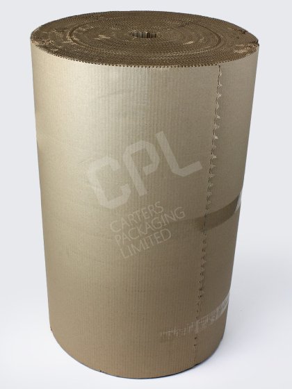 Large roll of Corrugated Cardboard