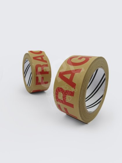 Fragile Paper Printed Tape