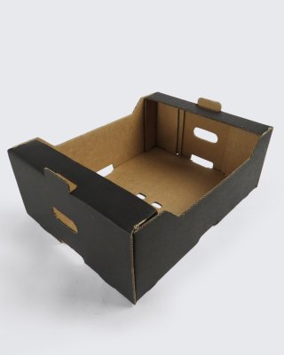 Produce Tray (BLACK) Large: 600 x 400 x 180mm
