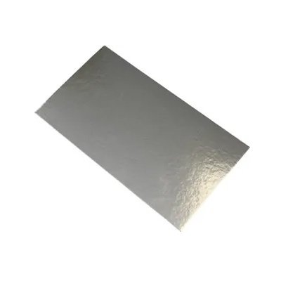 P/VCE32 Oblong Silver Foil Card 230x127mm (100)