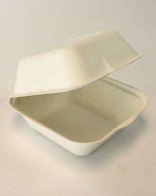 Biodegradable Chip/Burger Box 140 x 140 x 80mm