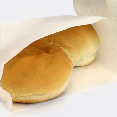 White Kraft Paper Bag 175 x 175mm (7 x 7")