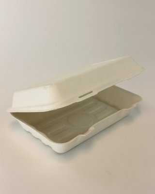 Biodegradable Medium Meal Box 250 x 155 x 60mm