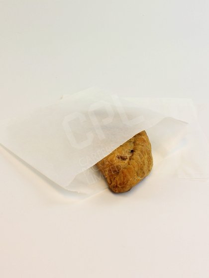 White Greaseproof Bags