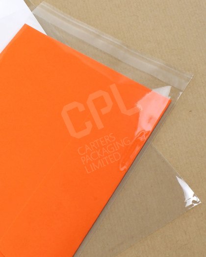 Greeting Cards Bags with Peel and Seal Lip