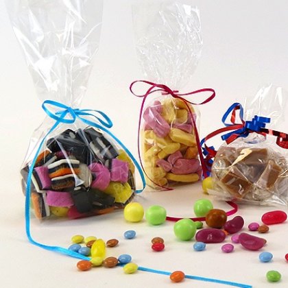 Block Bottom Display Bags